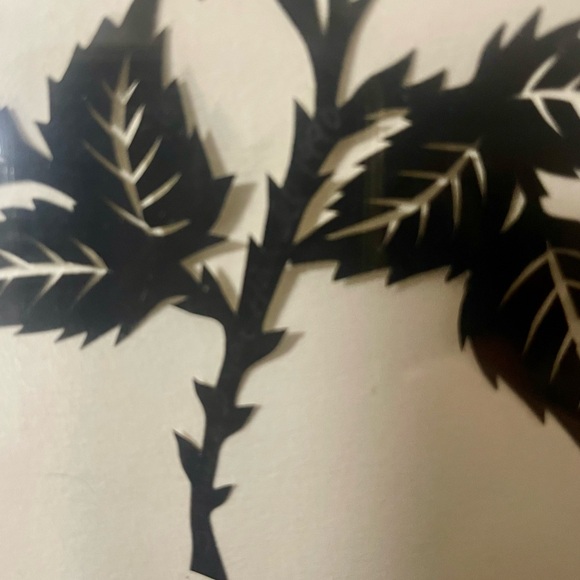 Folk Art Scherenschnitte Signed Janice Dyar Harrell Renowned Artist 1990 VTG - Picture 5 of 9